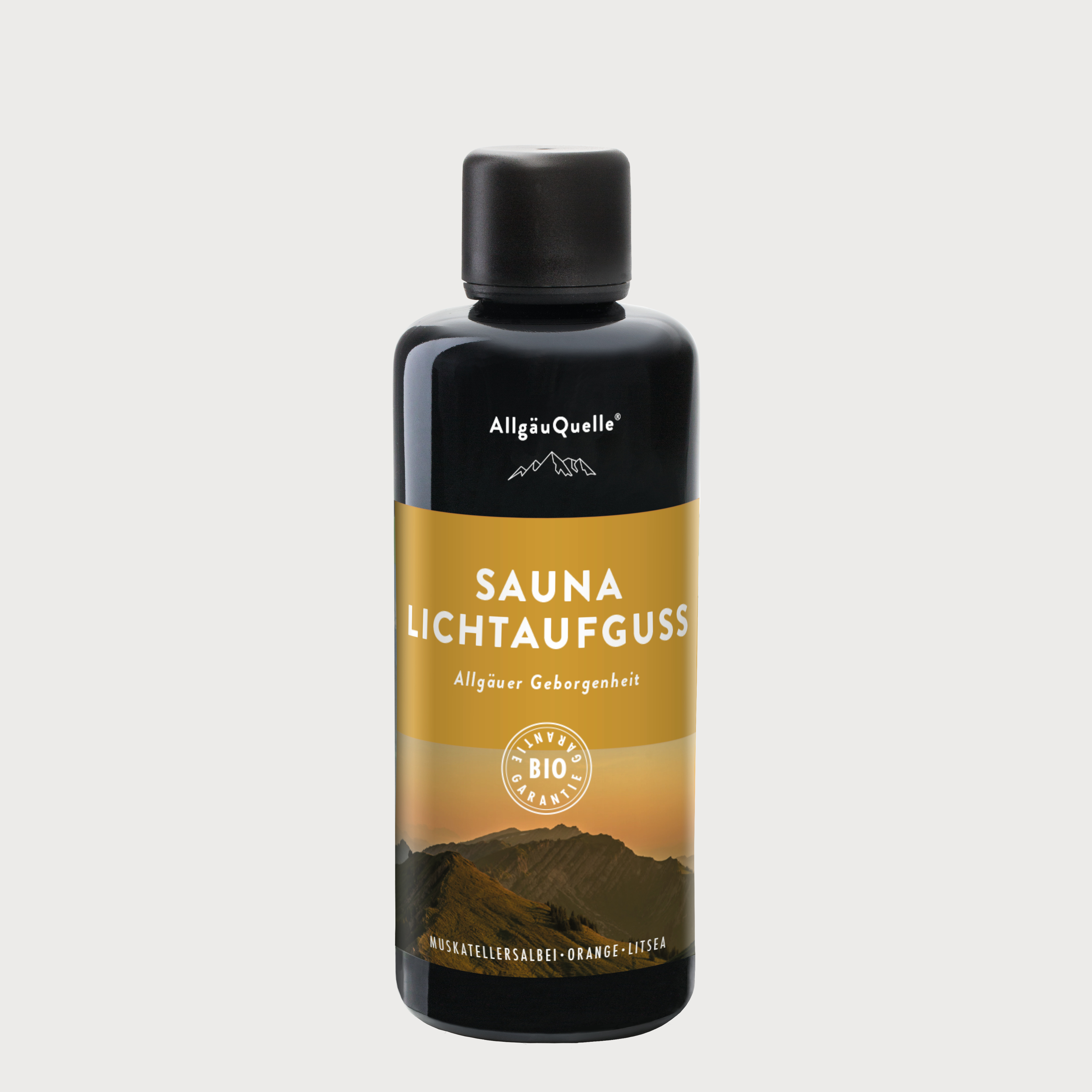 Sauna Lichtaufguss Allgäuer Geborgenheit 100ml